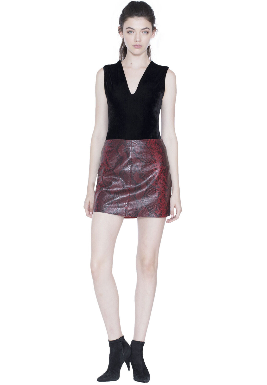 MARLEY VNK SLVLSS BODYSUIT-Black-ALICE + OLIVIA