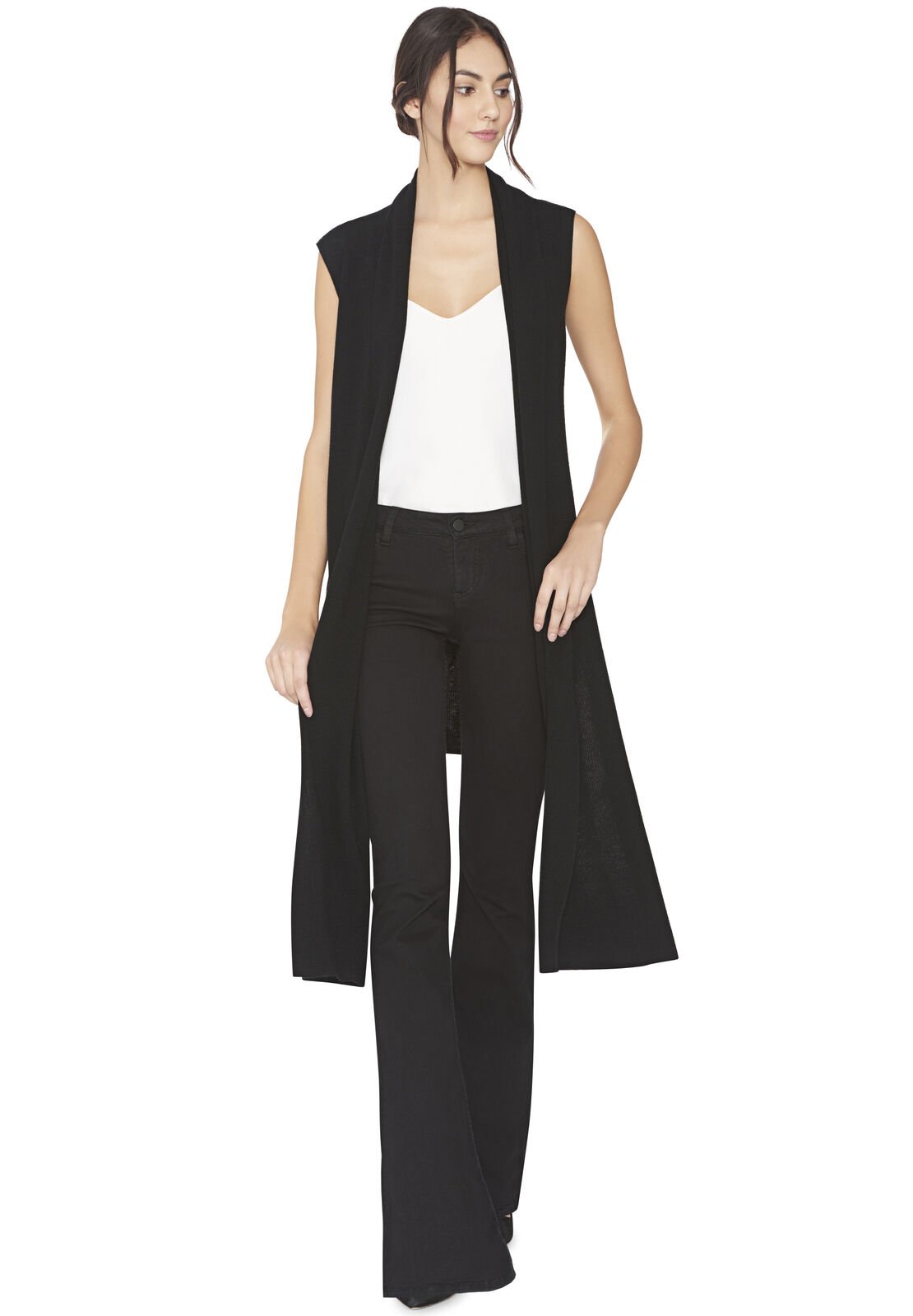 RANDI GILET A COSTINE APERTO SUL DAVANTI-ALICE + OLIVIA