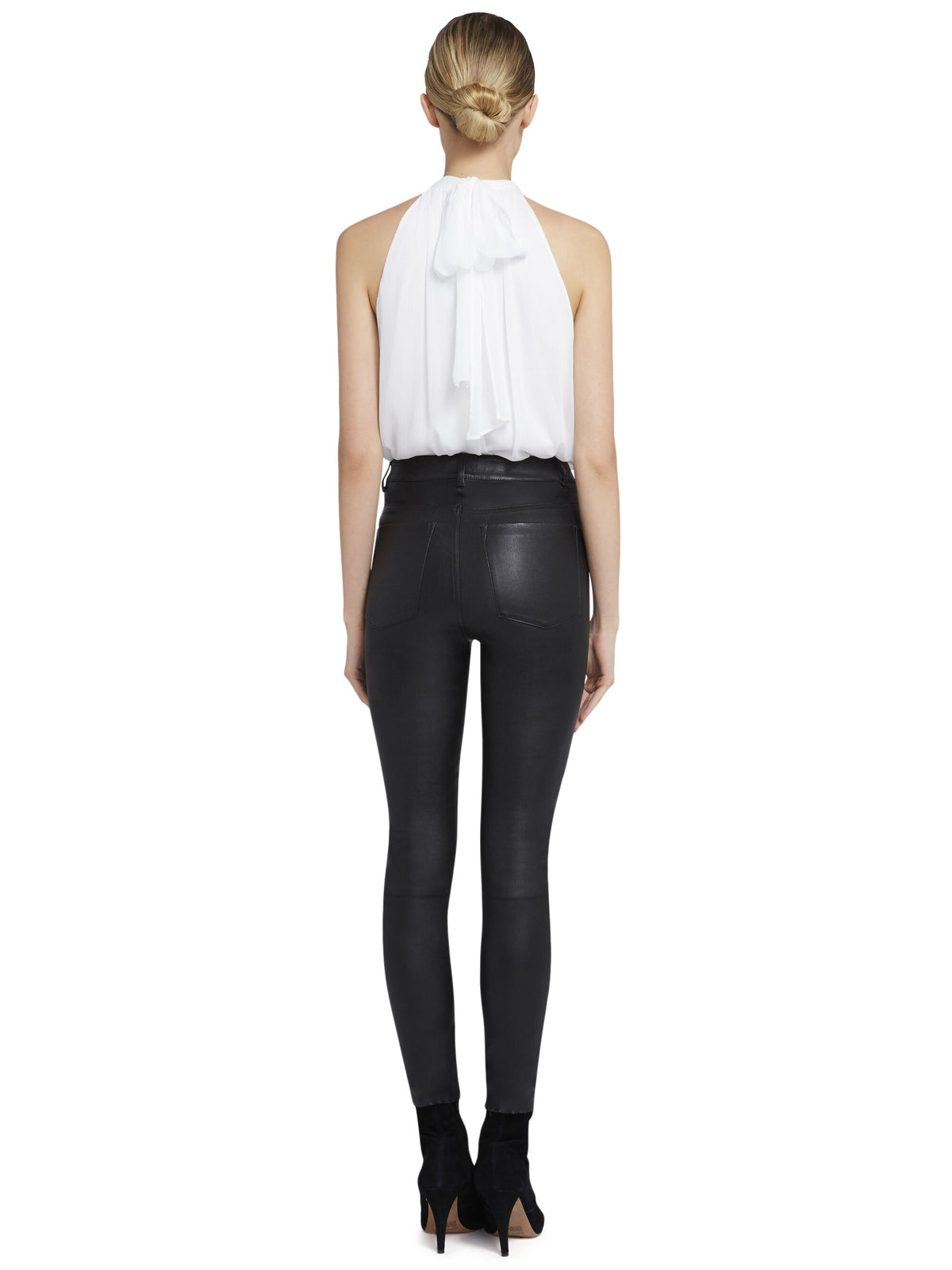 MARIS HALTER TOP-WHITE-ALICE + OLIVIA