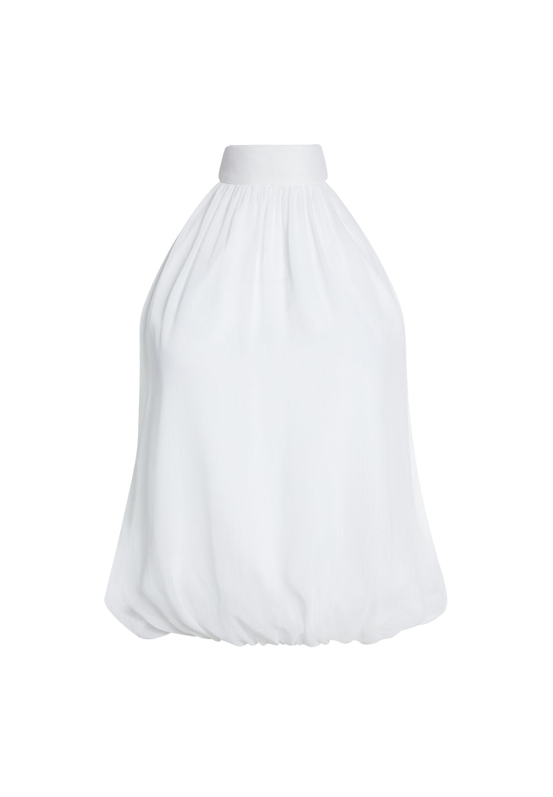 MARIS HALTER TOP - WHITE