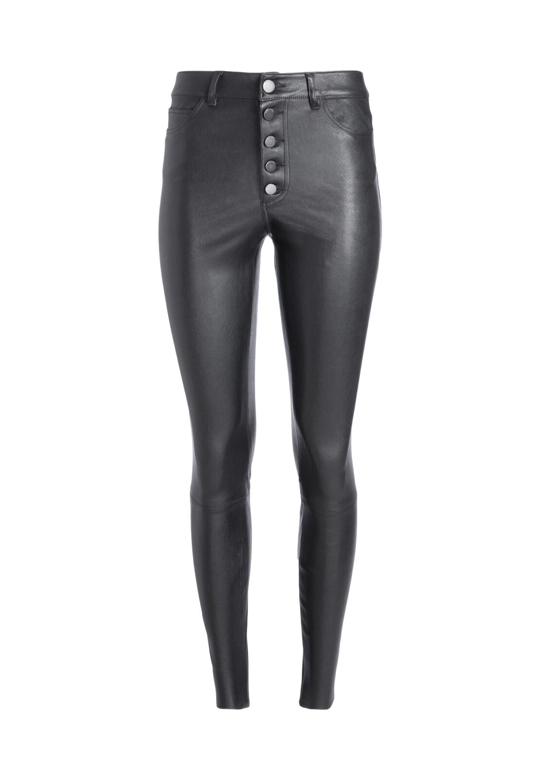 PANTALON EN CUIR MIKAH TAILLE HAUTE-ALICE + OLIVIA