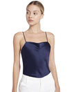 HARMON SLIP TANK-NAVY-ALICE + OLIVIA