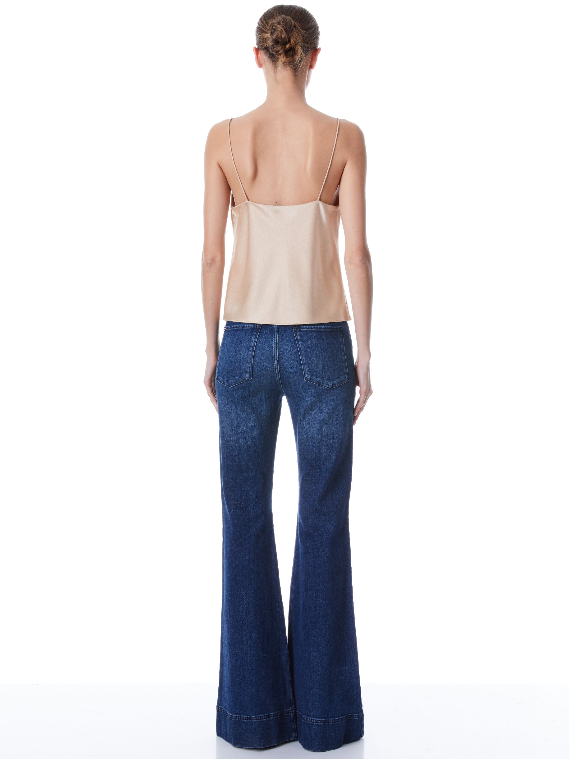 HARMON SLIP TANK-ALMOND-ALICE + OLIVIA