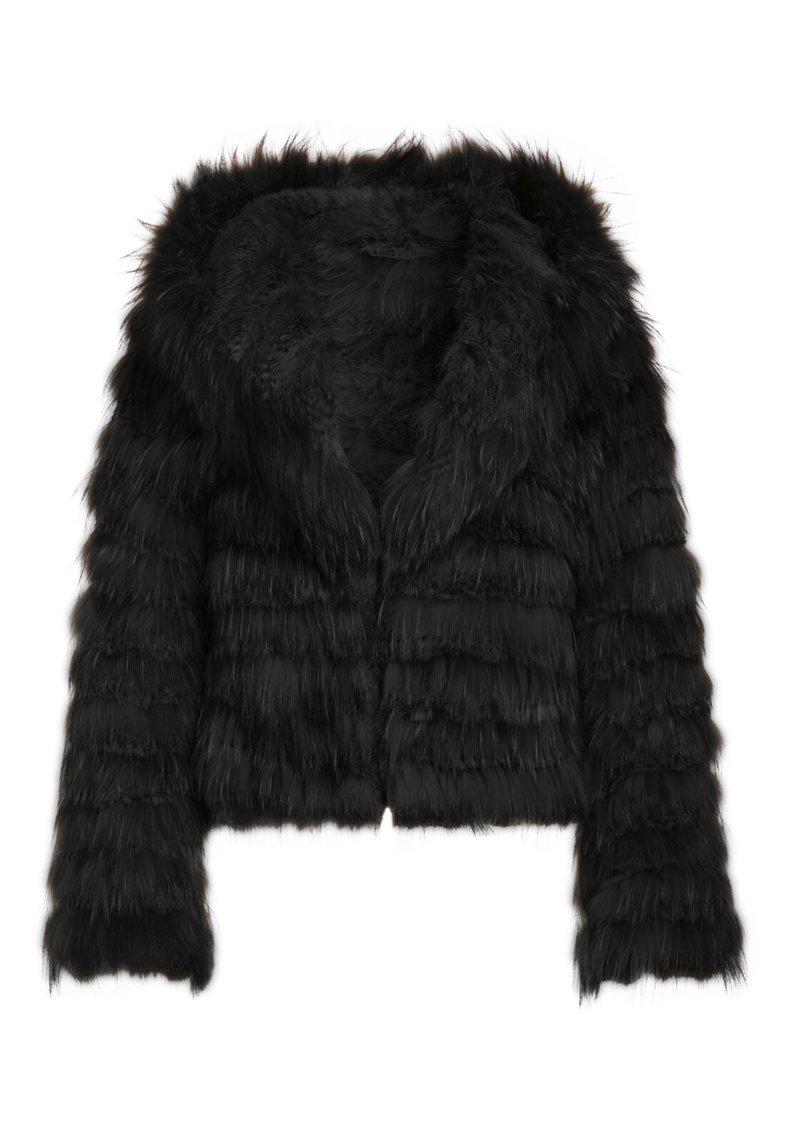 PELLICCIA CON CAPPUCCIO NADIA-ALICE + OLIVIA
