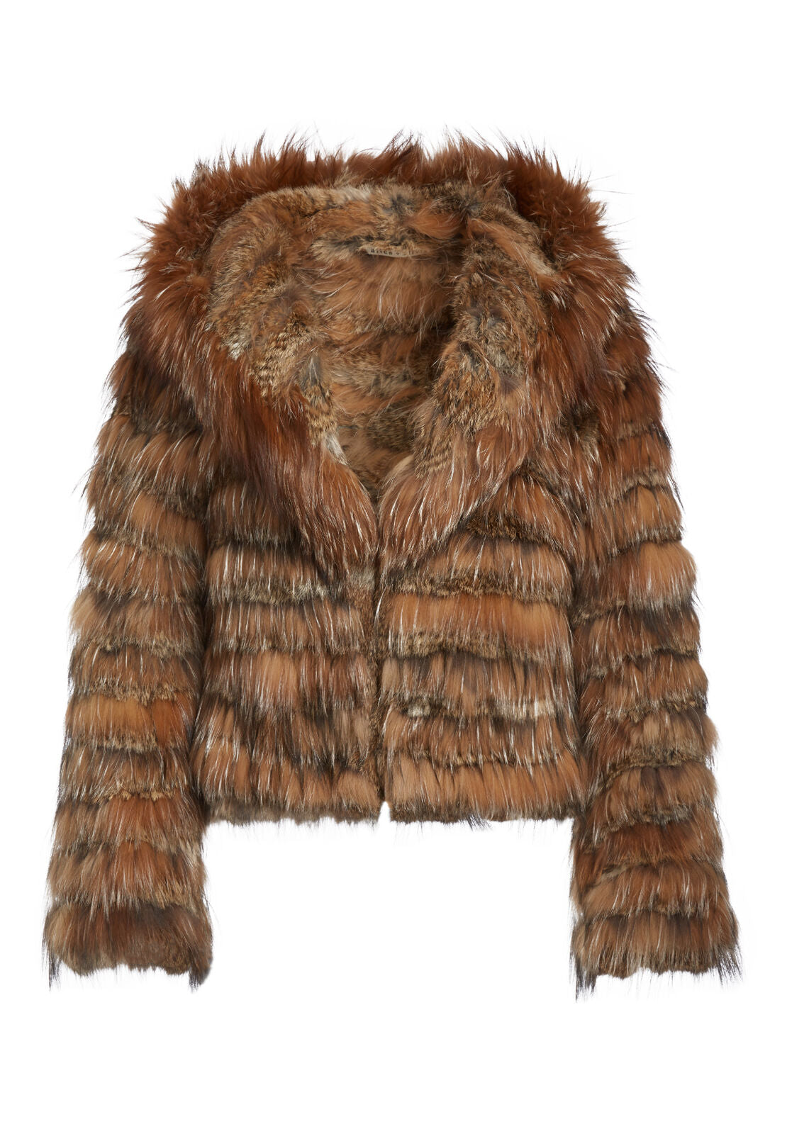 PELLICCIA CON CAPPUCCIO NADIA-ALICE + OLIVIA