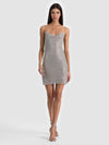 HARMONY CHAINMAIL SLIP DRESS-SILVER/CHAINMAIL-ALICE + OLIVIA