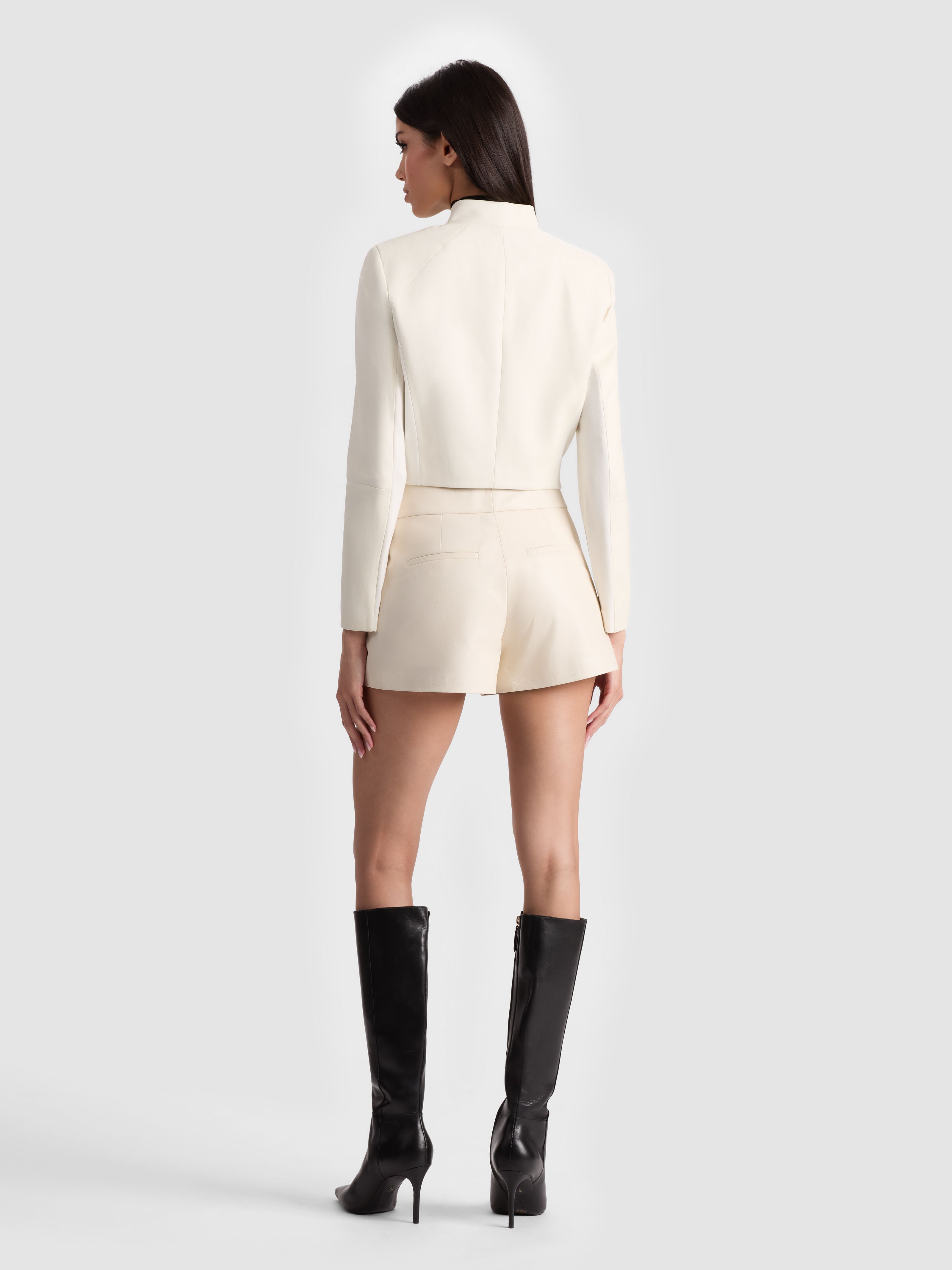 NOUVEAU BLOUSON EN CUIR HARVEY-ALICE + OLIVIA