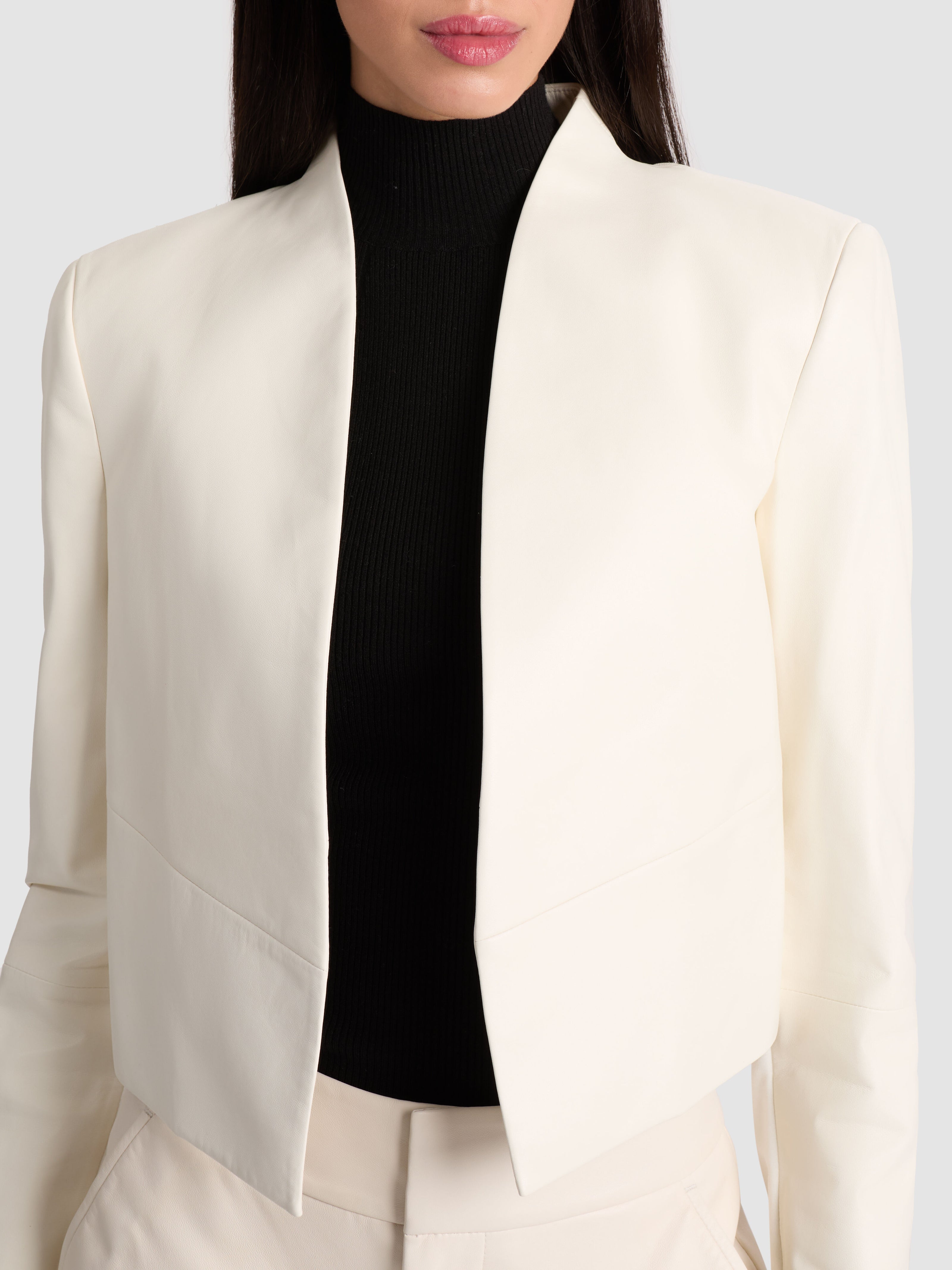 NOUVEAU BLOUSON EN CUIR HARVEY-ALICE + OLIVIA