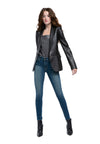 MACEY LTHR SHAWL COLLAR BLAZER-Black-ALICE + OLIVIA