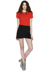 JUPE PATINE EFFET DAIM LENNON SDZP OVRLP-ALICE + OLIVIA