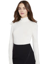 GARRISON SLIM MOCK NECK TOP-Black-ALICE + OLIVIA
