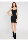 NELLE FITTED MINI DRESS-Black-ALICE + OLIVIA