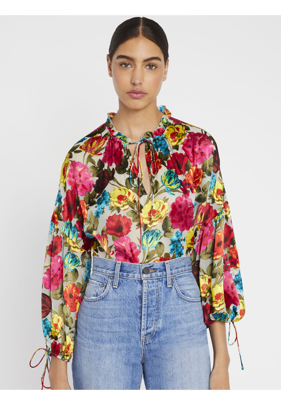 CAMICIA ELOISE CON COLLO ALLA COREANA-ALICE + OLIVIA