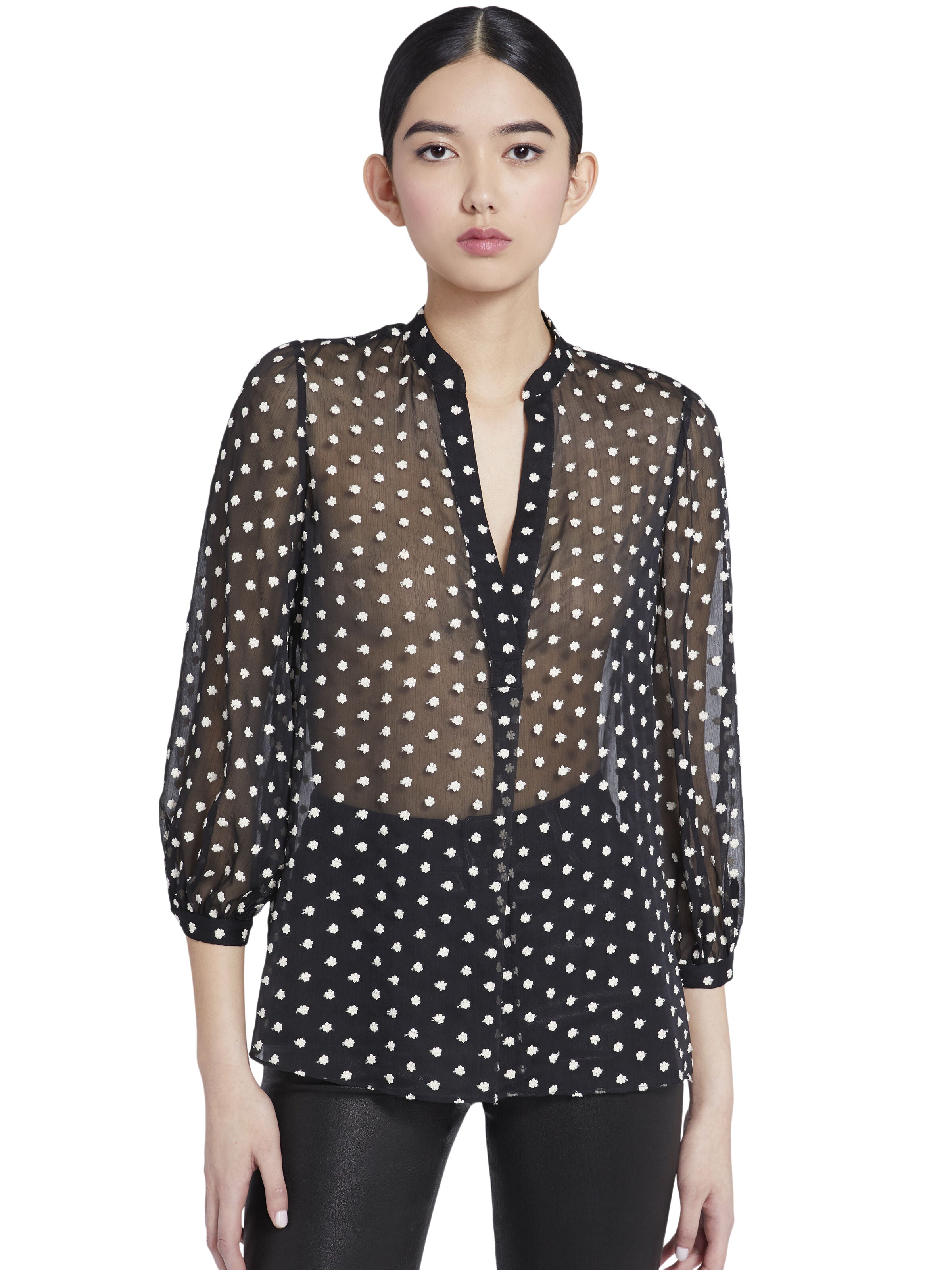 HAUT HENLEY SHIELA À IMPRIMÉ FLORAL-ALICE + OLIVIA