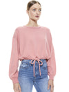 PULL BERNETTA AVEC CORDON DE SERRAGE-ALICE + OLIVIA