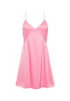 MELINDA SEAMED SLIP MINI DRESS-ELECTRIC PINK-ALICE + OLIVIA