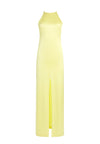 ETTLEY HALTER MAXI DRESS-DAFFODIL-ALICE + OLIVIA