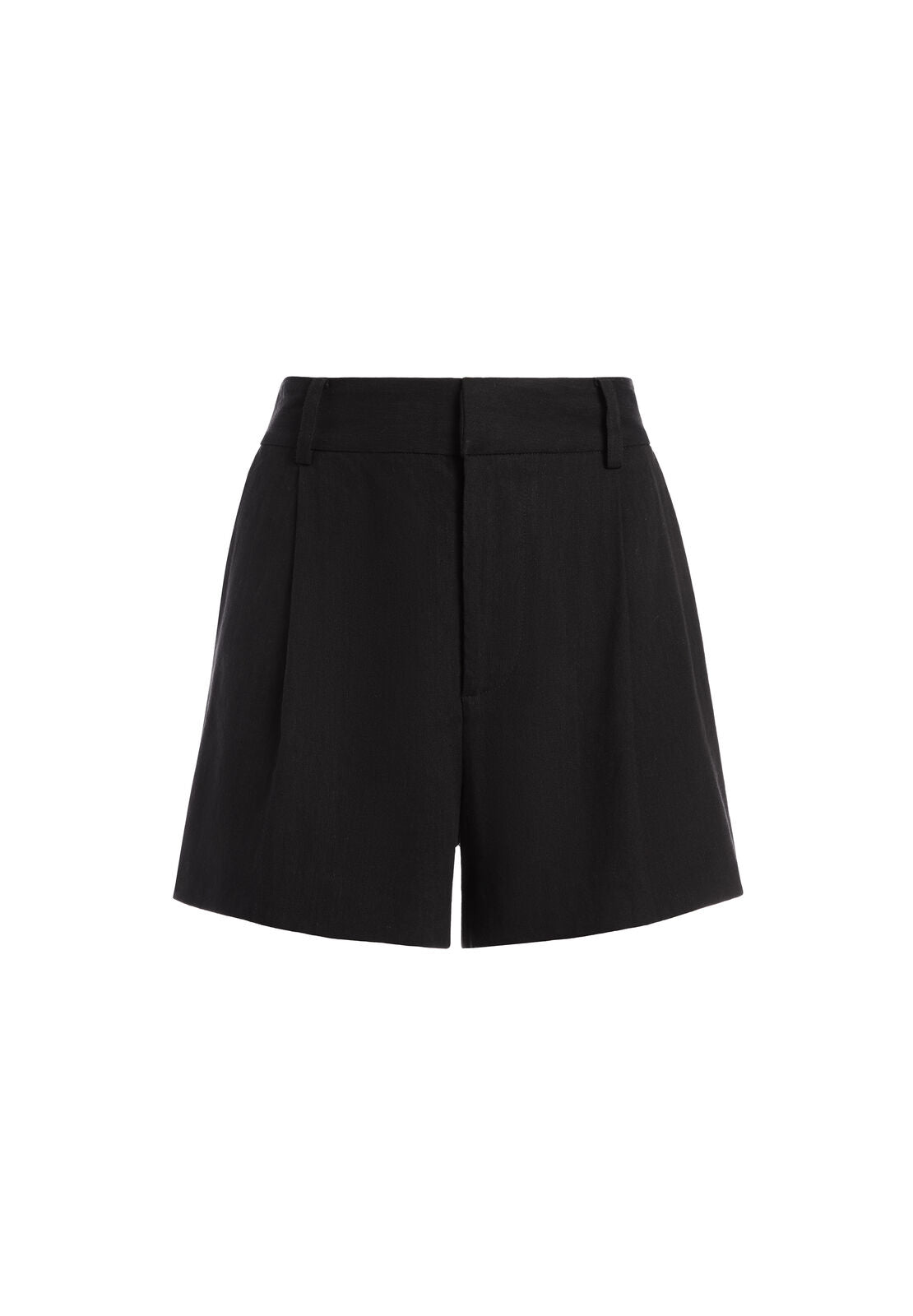ERIC HIGH WAISTED SHORT-Black-ALICE + OLIVIA