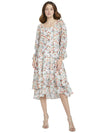 ABITO MIDI MIORA A SPUGNA LUNGA-ALICE + OLIVIA