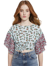 TEE-SHIRT IMPRIMÉ FLEURI NANCI-ALICE + OLIVIA