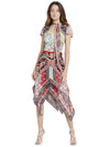 ROBE TAMARA À COL LAVALLIÈRE-ALICE + OLIVIA