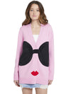 BRADFORD STACE FACE CARDIGAN-ELECTRIC PINK-ALICE + OLIVIA