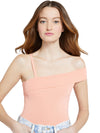 ARLETTA ASYMMETRICAL CROP TANK-LAVENDER-ALICE + OLIVIA