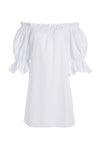MINI-ROBE ÉPAULES NUES PAOLA-ALICE + OLIVIA