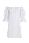 MINI-ROBE ÉPAULES NUES PAOLA-ALICE + OLIVIA