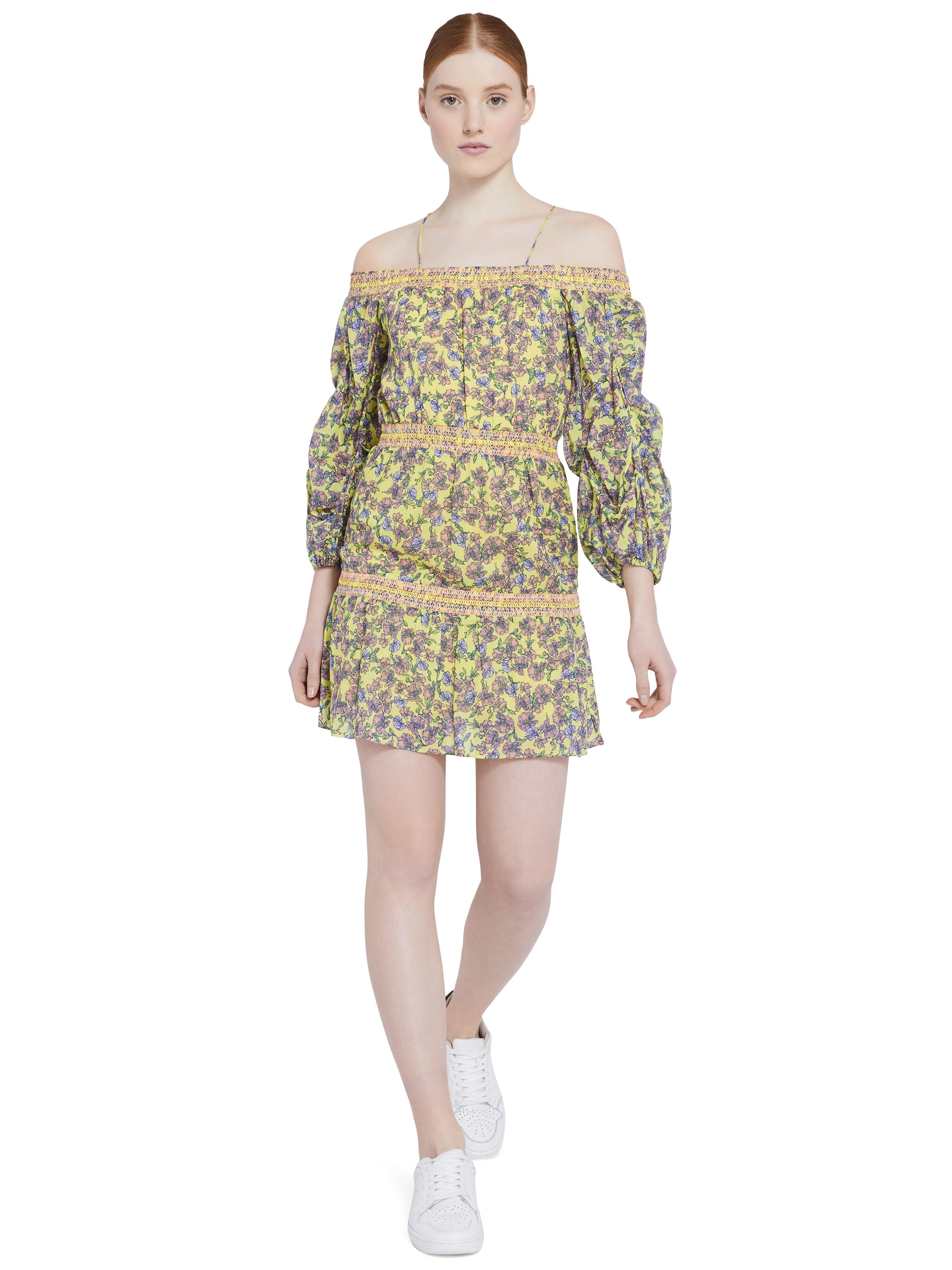 ROBE MINI ÉPAULES DÉNUDÉES DOROTHY-ALICE + OLIVIA