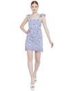 ROBE COURTE HONOR À MANCHES VOLANTES-ALICE + OLIVIA