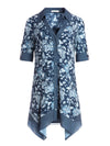 CONNER HANDKERCHIEF MINI DRESS-LOLA FIELDS MULTI-ALICE + OLIVIA