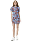 JEM FLORAL MINI DRESS-PALM-ALICE + OLIVIA