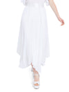 KATZ PLEATED MAXI SKIRT-WHITE-ALICE + OLIVIA
