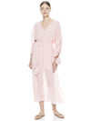 ESMERALDA SIDE SLIT MIDI DRESS-ENGLISH ROSE-ALICE + OLIVIA