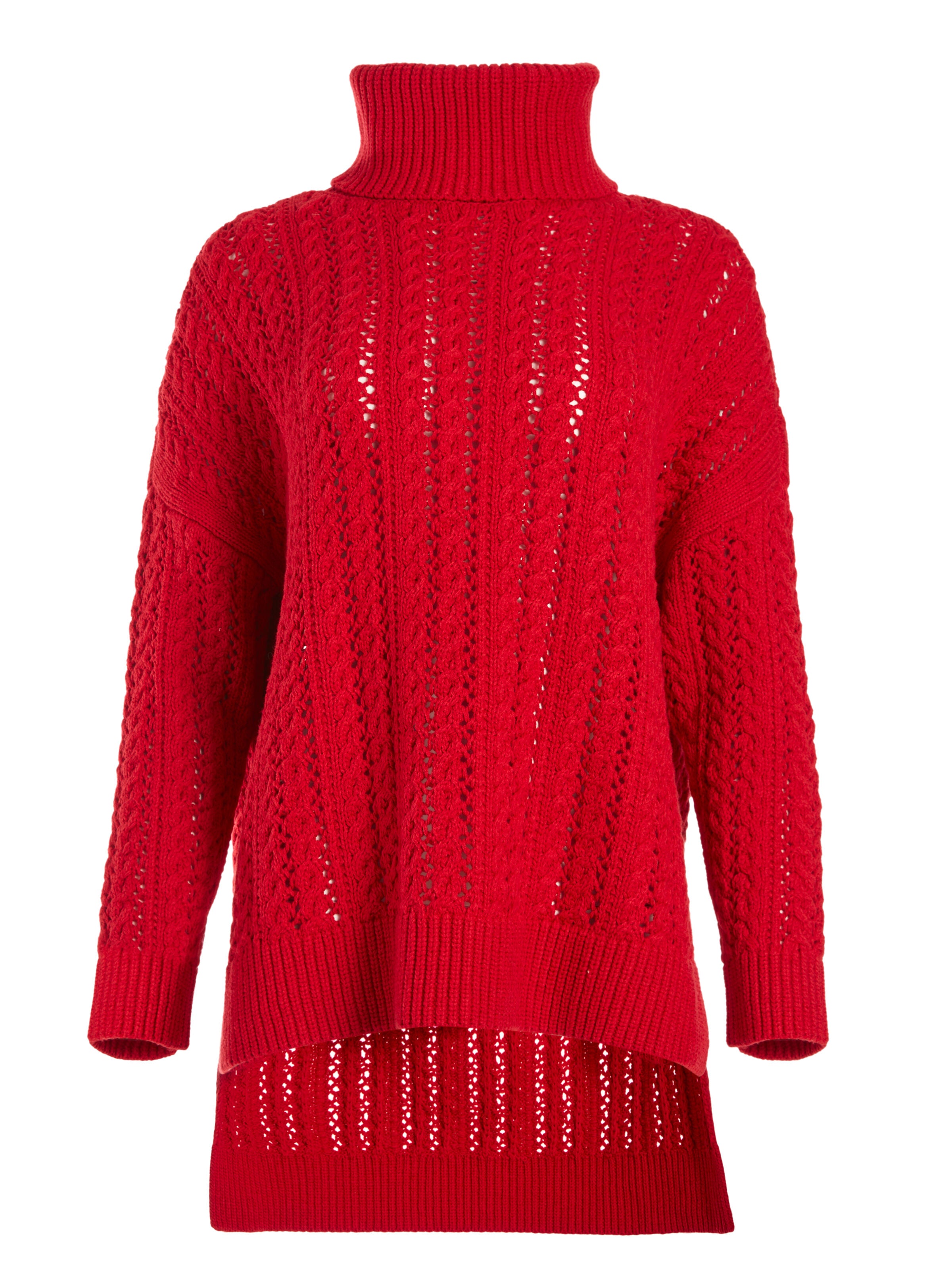SAWYER TURTLENECK PULLOVER-RUBY-ALICE + OLIVIA