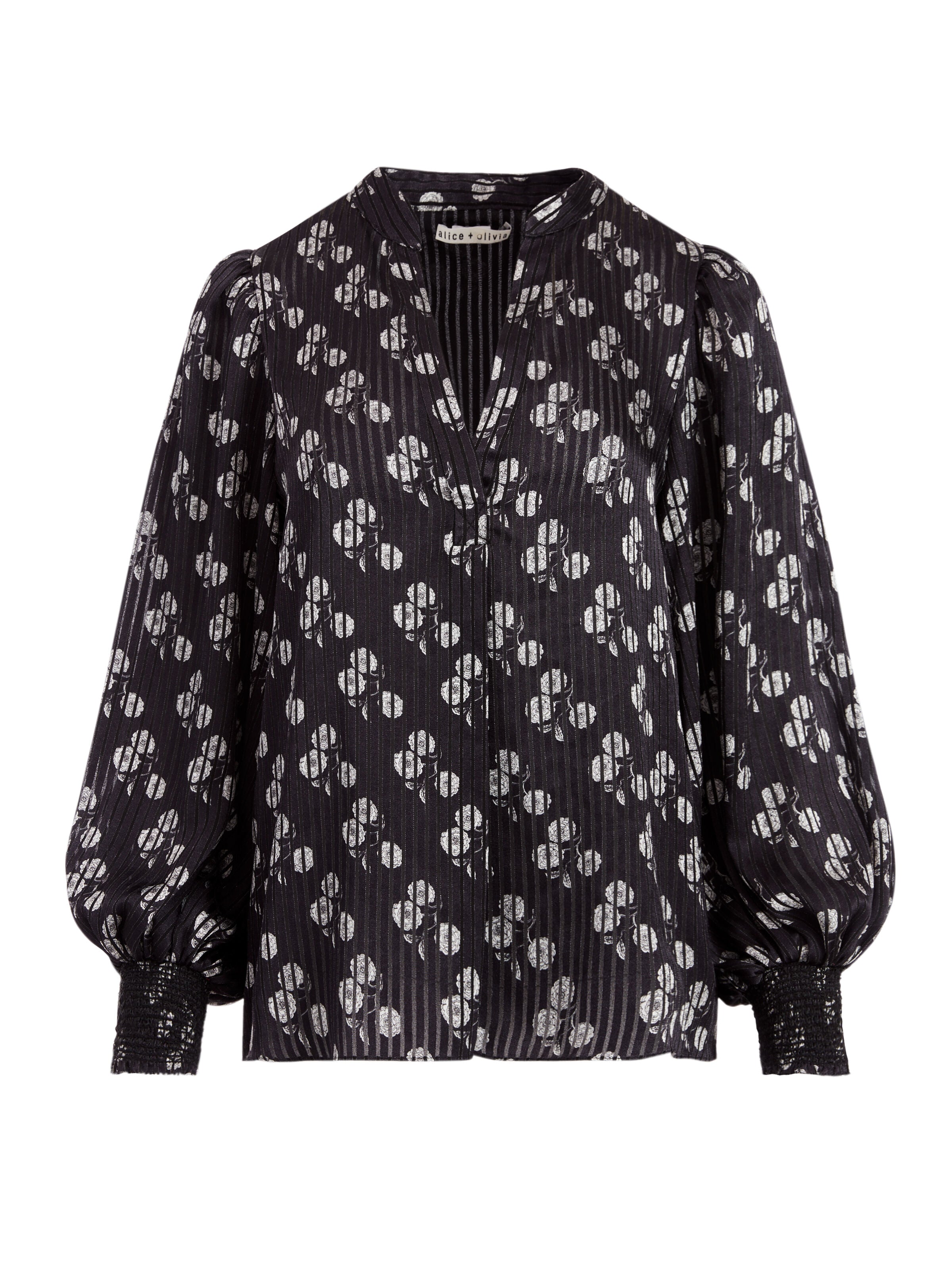CHEMISE HENLEY FLEURIE SHEILA-ALICE + OLIVIA