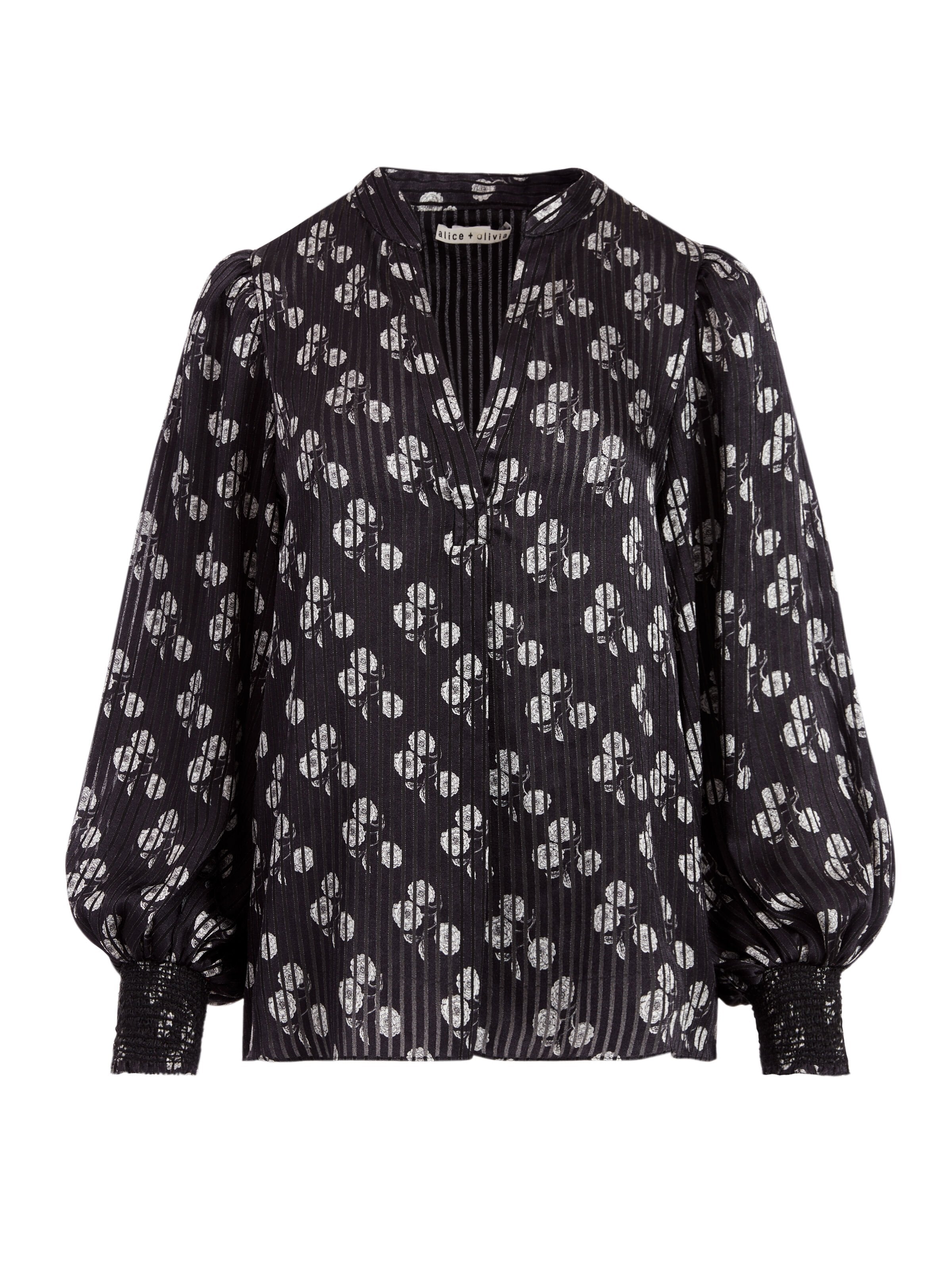 CHEMISE HENLEY FLEURIE SHEILA-ALICE + OLIVIA