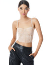 HAUT COURT BUSTIER EN DENTELLE LORETTE-ALICE + OLIVIA