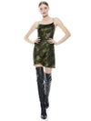 ABITO SOTTOVESTE DRAPPEGGIATO MIMETICO HARMONY-ALICE + OLIVIA