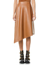 JUPE MI-LONGUE EN CUIR VÉGÉTALIEN JAYLA-ALICE + OLIVIA