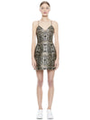 MINIVESTITO METALLIZZATO TAYLA-ALICE + OLIVIA