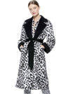 TOMIKO REVERSIBLE SWEATER COAT-ROYAL LEOPARD LG BLK/BLK-ALICE + OLIVIA