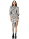 ROBE JERILYN LEOPARD COL MONTANT-ALICE + OLIVIA