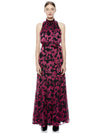 DITA MOCK NECK MAXI DRESS-SHOW ME LOVE WILD PINK-ALICE + OLIVIA