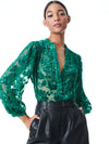 HAUT HENLEY À FLEURS SHEILA-ALICE + OLIVIA