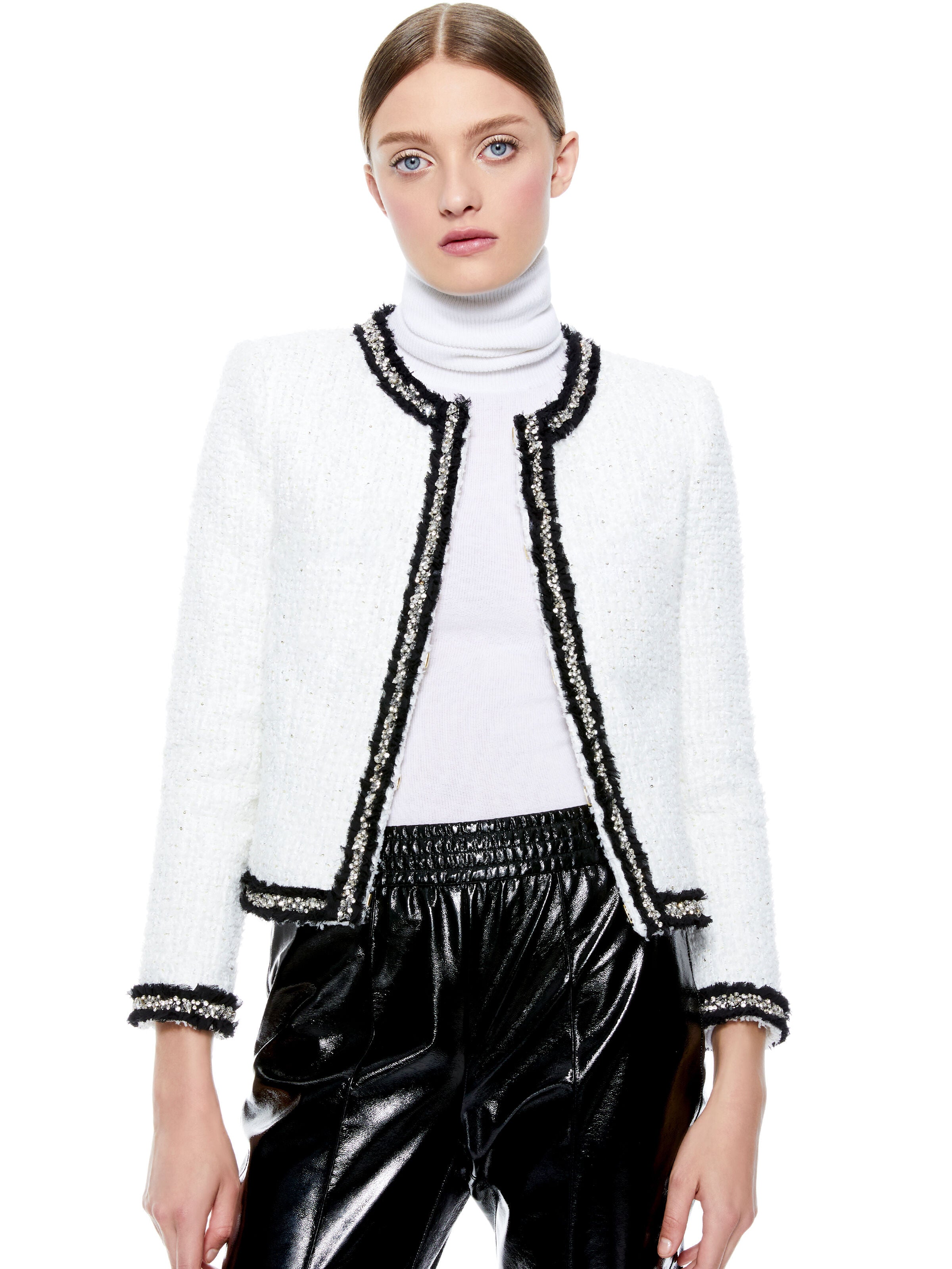 GIACCA KIDMAN BOXY CON FRANGE-ALICE + OLIVIA