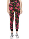 TOKYO FLORAL JOGGER-BLACK/OFF WHITE-ALICE + OLIVIA