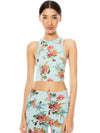 TOP CROP SGAMATO MELVA CAMOUFLAGE-ALICE + OLIVIA