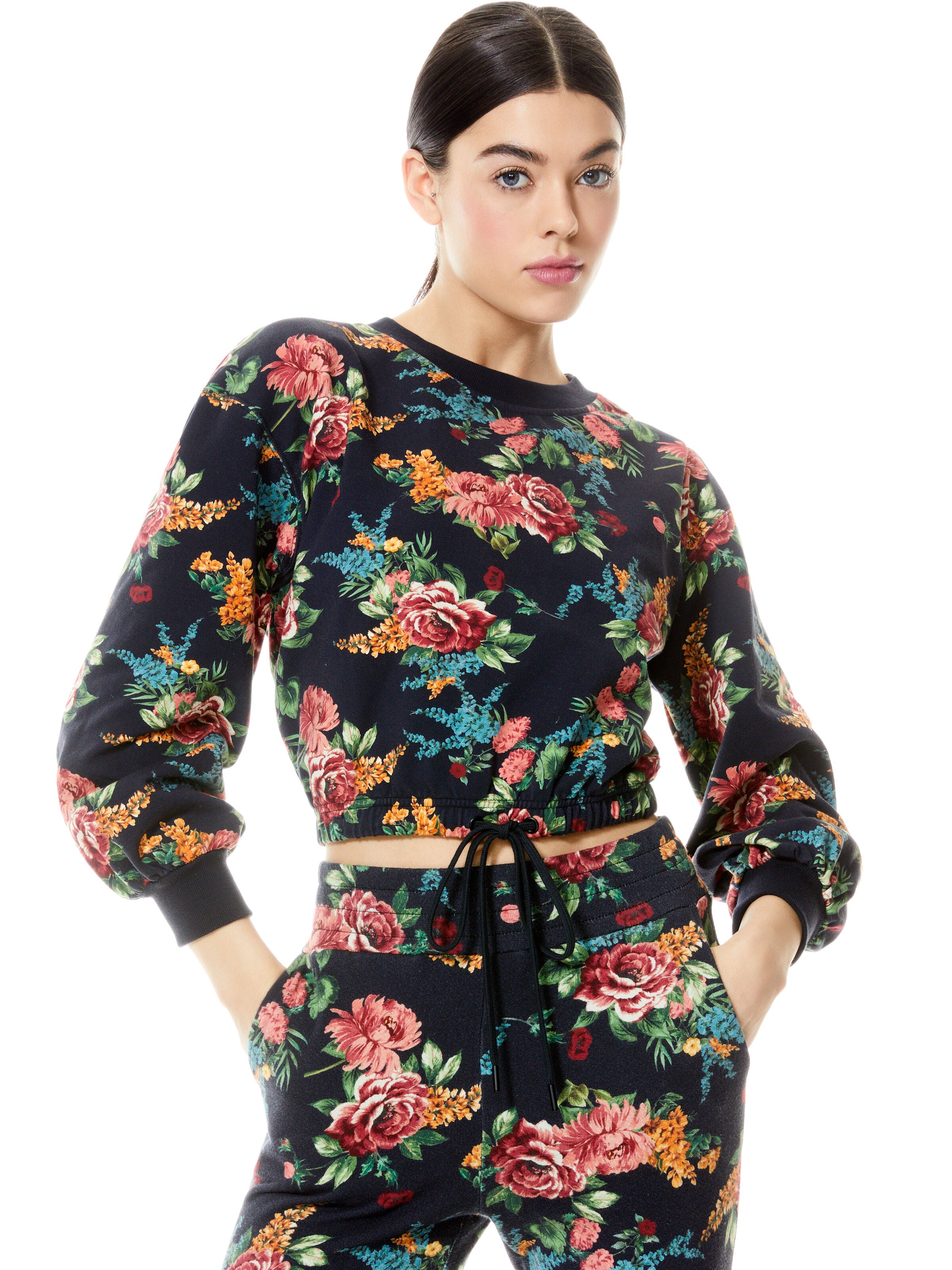 PULLOVER FLOREALE BERNETTA-ALICE + OLIVIA